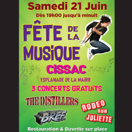 Concert Fête de la Zik Cissac